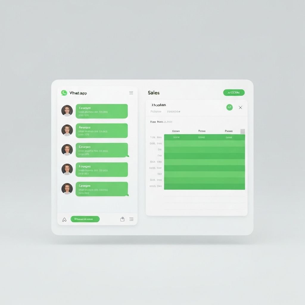 Interface Fluzz - Chat e vendas